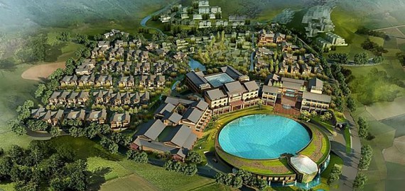 桂林陽朔鉑爾曼溫泉度假酒店設(shè)計